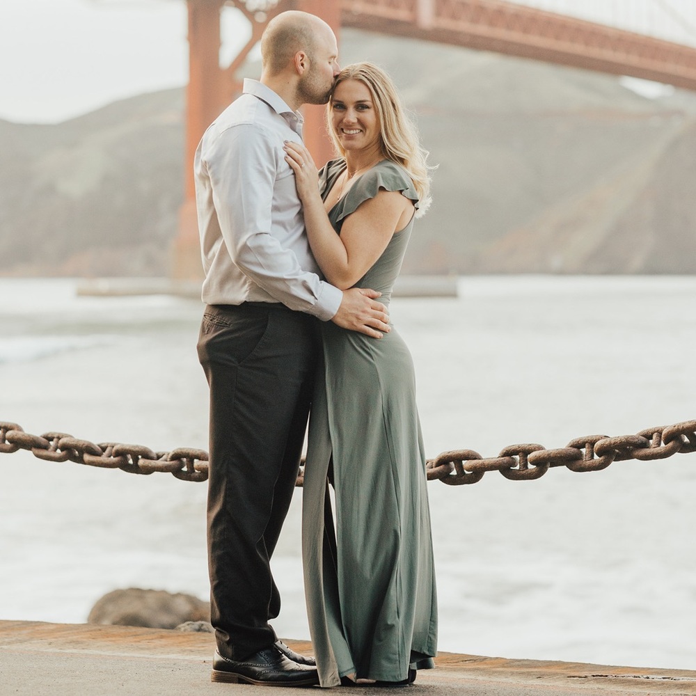 Olive maxi dress - small